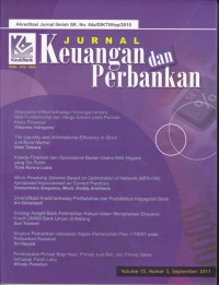 Jurnal Keuangan dan Perbankan (vol.17, no.2, Mei 2013)