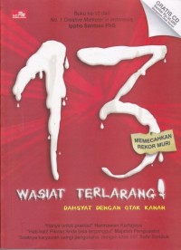 Image of 13 Wasiat Terlarang; Dahsyat dengan otak kanan