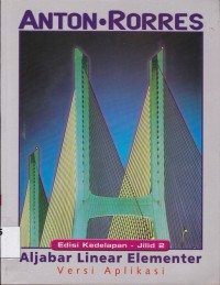 Image of Aljabar Linear Elementer versi Aplikasi, Jilid 2