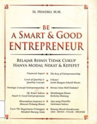 Image of Be A Smart & Good Entrepreneur