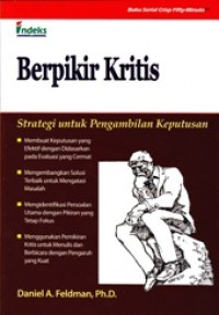 Image of Berpikir Kritis: Strategi untuk Pengambilan Keputusan