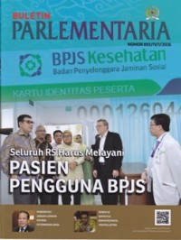 Image of Buletin Parlementaria Nomor 893/IV/I/2016