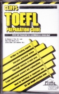 Image of Cliffs TOEFL Preparation Guide, Test of English As a Foreign Language (Cassette 2)