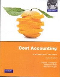 Image of Cost Accounting: A Managerial Emphasis