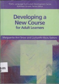Image of Developing a New Course for Adult Learners