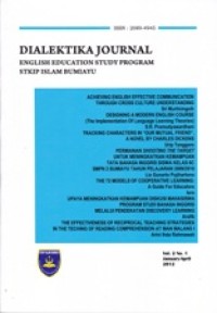 Image of Dialektika Journal: English Education Study Program STKIP Islam Bumiayu