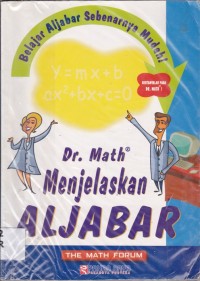 Image of Dr. Math Menjelaskan Aljabar
