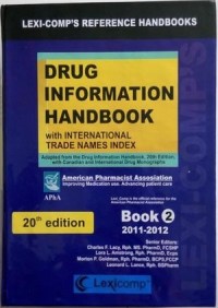 Image of Drug Information Handbook ; With International Trade Names Index