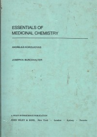 Image of Essentials of Medicinal Chemistry