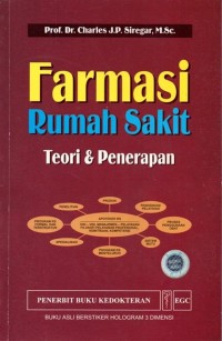 Image of Farmasi Rumah Sakit: Teori dan Penerapan