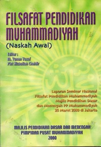 Image of Filsafat Pendidikan Muhammadiyah