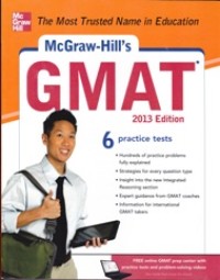 Image of McGraw-Hill's GMAT 2013 Edition