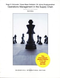 Image of Operations Management in the Supply Chain : Decisions and Cases