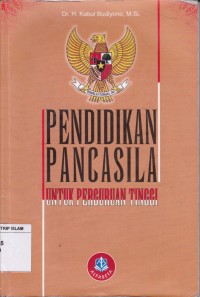 Image of Pendidikan Pancasila untuk Perguruan Tinggi