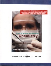 Image of General, Organic, and Biological Chemistry