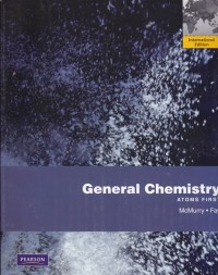 Image of General Chemistry: Atoms First