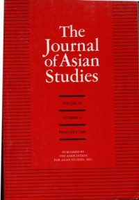 Image of The Journal of asian studies, Vol. 58 Number 1