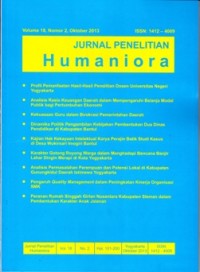 Image of Jurnal Penelitian Humaniora Volume 18 No. 1 April 2013