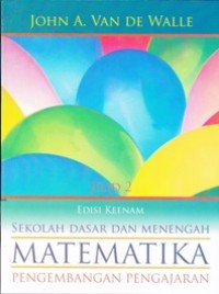 Image of Matematika Sekolah Dasar dan Menengah; Pengembangan Pengajaran jilid 2
