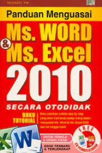 Image of Panduan Menguasai Ms. Word & Ms. Excel 2010