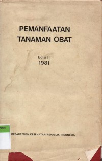 Image of Pemanfaatan Tanaman Obat
