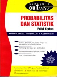 Image of Schaum's Outlines of Teori dan Soal-Soal Probabilitas dan Statistik