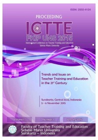 Image of Proceeding International Conference on Teacher Training and Education : Trends and Issues on Teacher Training and Education in the 21st Century
