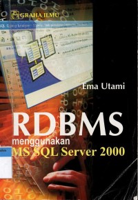 Image of RDBMS Menggunakan MS SQL Server 2000