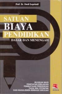Image of SATUAN BIAYA PENDIDIKAN DASAR DAN MENENGAH