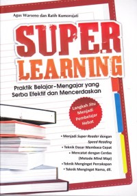 Image of Super Learning; Praktik belajar-mengajar yang serba efektif dan mencerdaskan