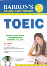 Image of Barron's the Leader in Test Preparation: TOEIC (plus CD)
