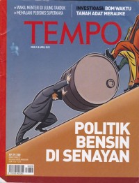 Image of TEMPO: Politik Bensin di Senayan