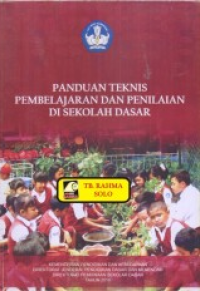 Image of Panduan Teknis Pembelajaran Dan Penilaian Di Sekolah Dasar