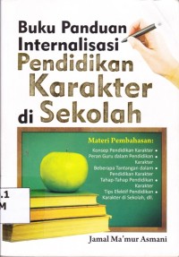 Image of Buku Panduan Internalisasi Pendidikan Karakter di Sekolah