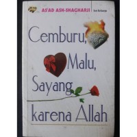Image of Cemburu, Malu, Sayang karena Allah