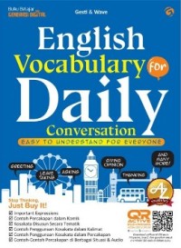 Image of English Vocabulary Daily Conversation Easy to Understand for Everyone