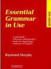 Image of Essential Grammar in Use ; with answer