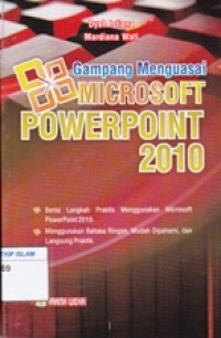 Image of Gampang Menguasai Microsoft Powerpoint 2010
