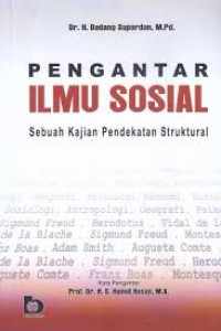 Image of Pengantar Ilmu Sosial; Sebuah Kajian Pendekatan Struktural