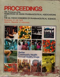 Image of Proceedings: the 16th Anniversary of Federation of Asian Pharmaceutical Associations