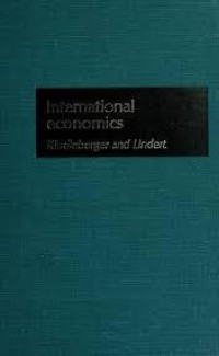 International Economics Lindert And Kindleberger