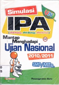 Image of Simulasi IPA Mantap Menghadapi Ujian Nasional (UN) SMP/MTs