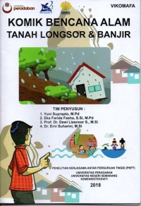 Image of Komik Bencana Alam; Tanah Longsor Dan Banjir