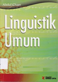 Image of LINGUISTIK UMUM