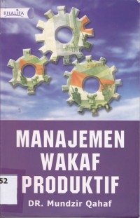 Image of Manajemen wakaf produktif