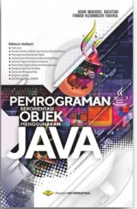 Image of Pemrograman berorientasi objek menggunakan java