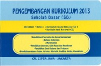 Image of Pengembangan Kurikulum 2013 Sekolah Dasar ( SD )