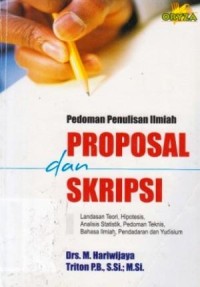 Image of Pedoman Penulisan Ilmiah Proposal Dan Skripsi