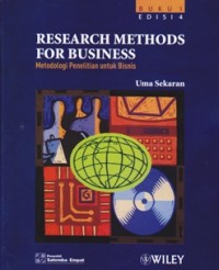 Image of Research Methods For Business; Metodologi Penelitian untuk Bisnis (Buku 1)
