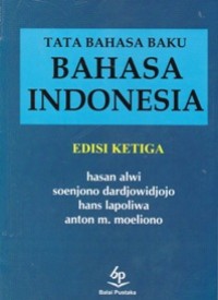 Image of Tata Bahasa Baku Bahasa Indonesia